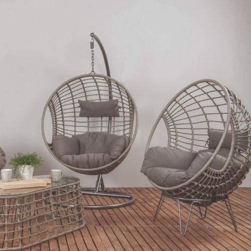 Dawsons living milan hanging egg chair new arrivals